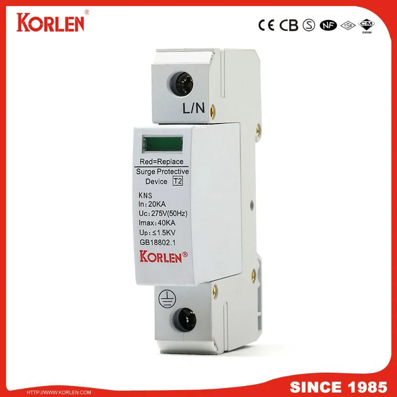 Dispositivo de protección contra sobretensiones Korlen New Type SPD 1000V DC